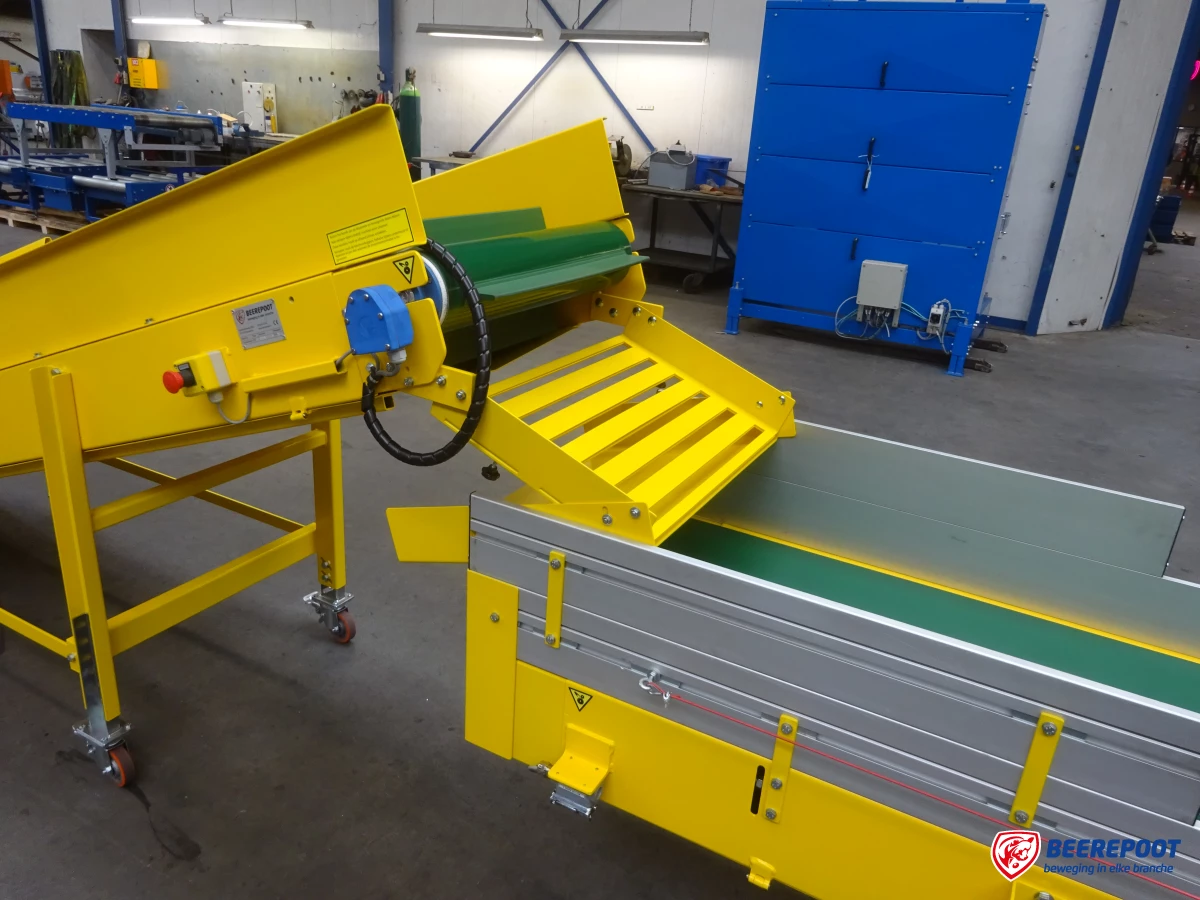 Afvalsorteer- en afvoersysteem